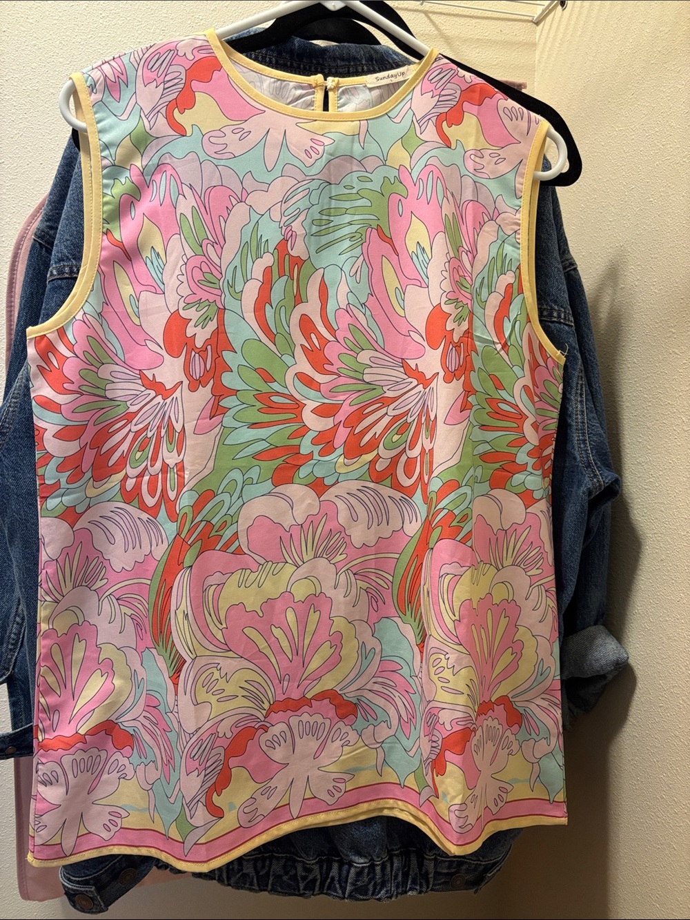 Sunday Up Tank Top Blouse